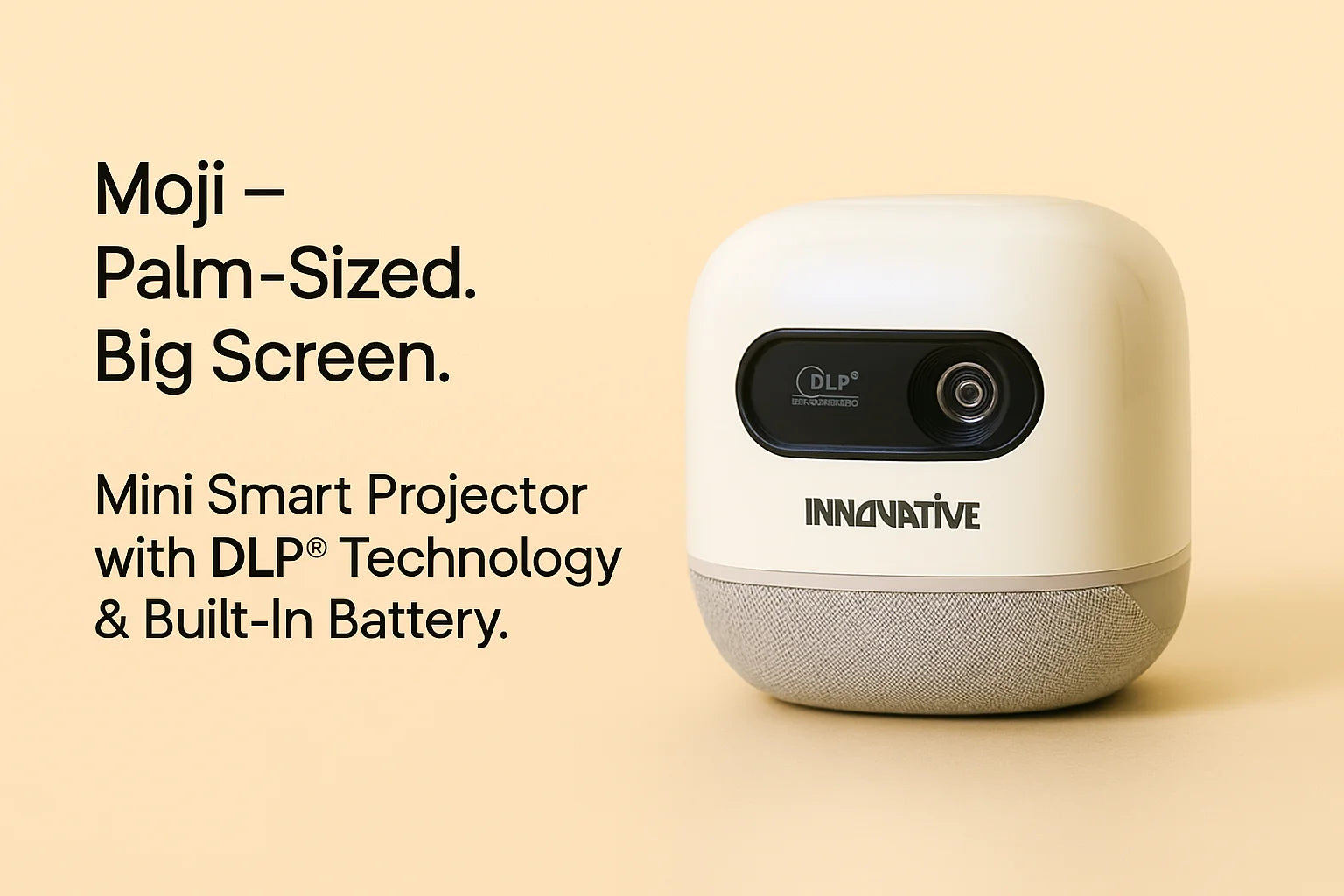 INNOVATIVE Moji Mini Smart Projector