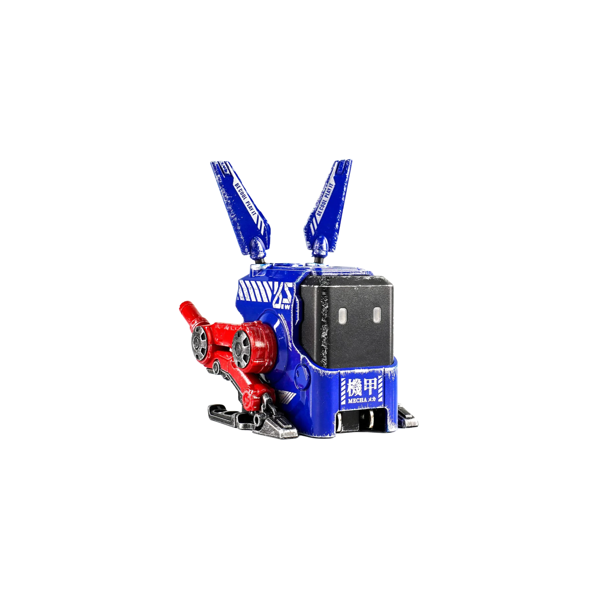 GravaStar Alpha 65 Fast Charger (65W) - War Damaged Blaze Blue