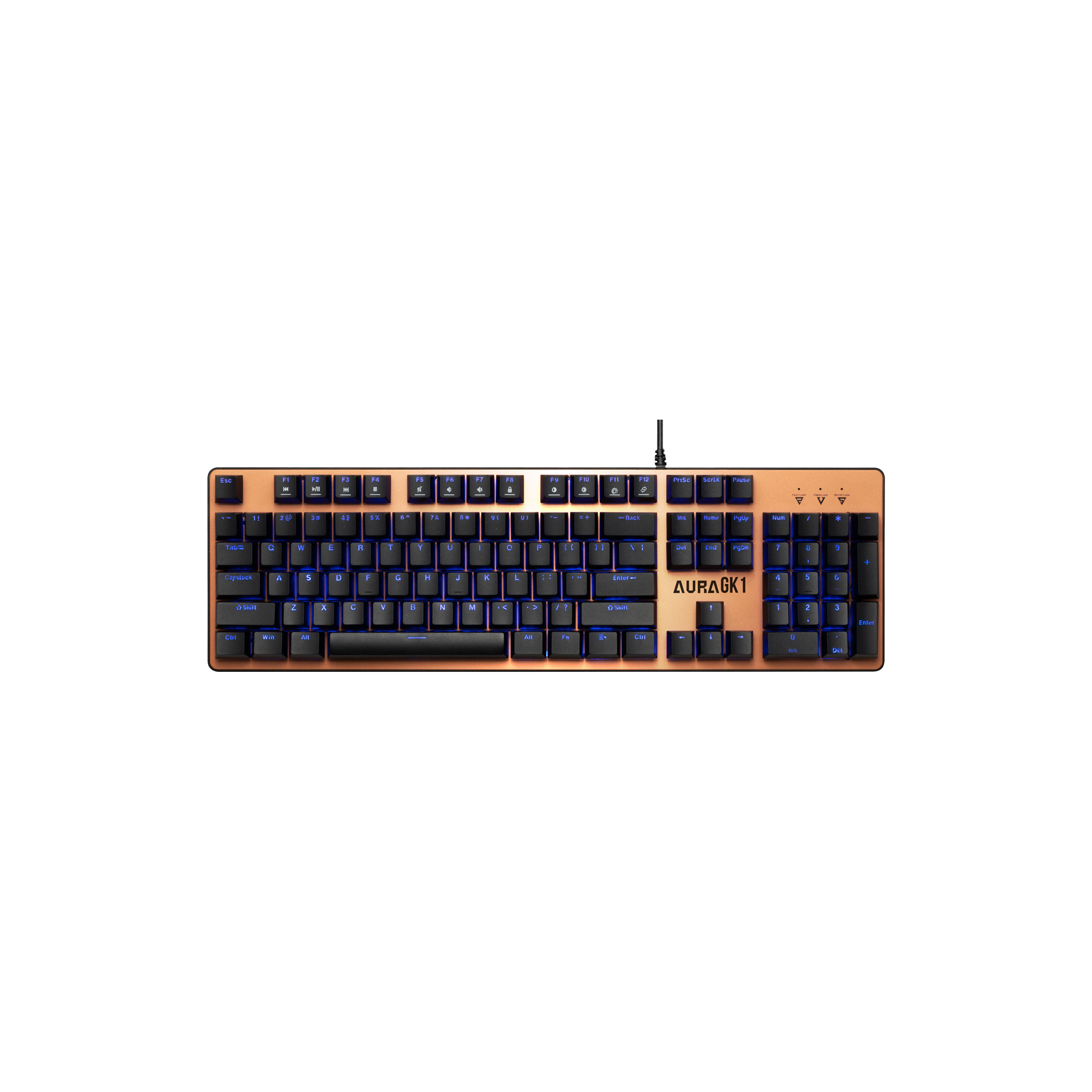Gamdias AURA GK1 Wired Mechanical Gaming Keyboard