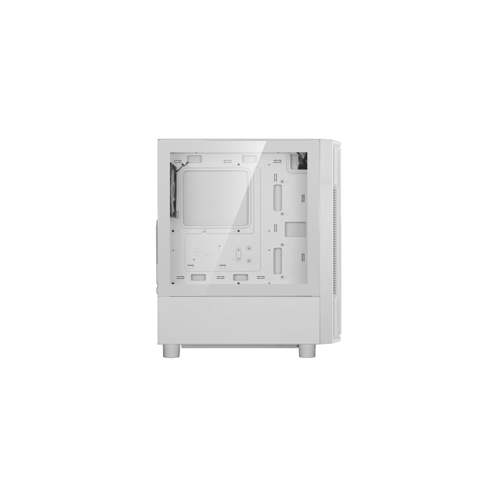 Gamdias Athena M6 Lite Gaming Case (White)