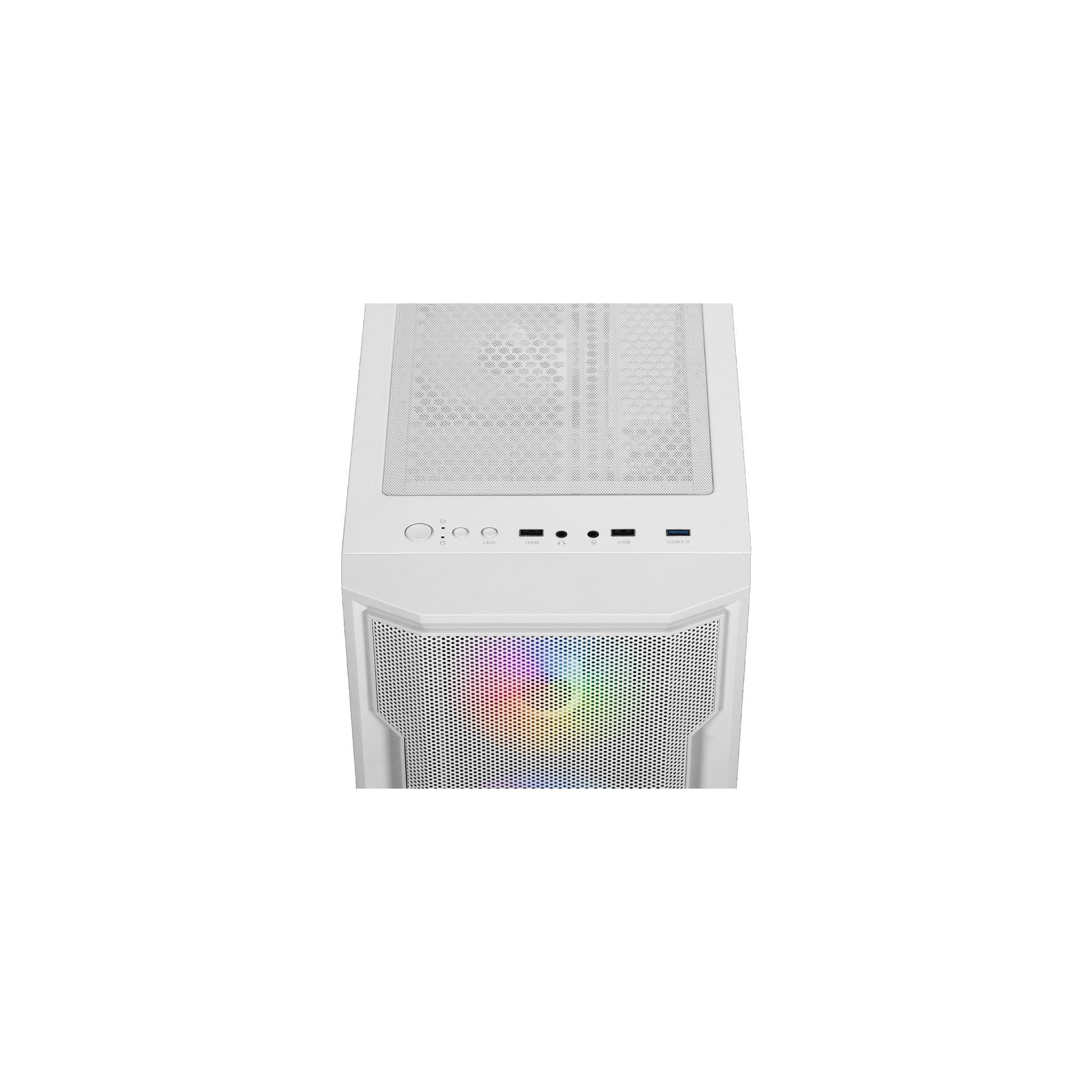 Gamdias Athena M6 Lite Gaming Case (White)