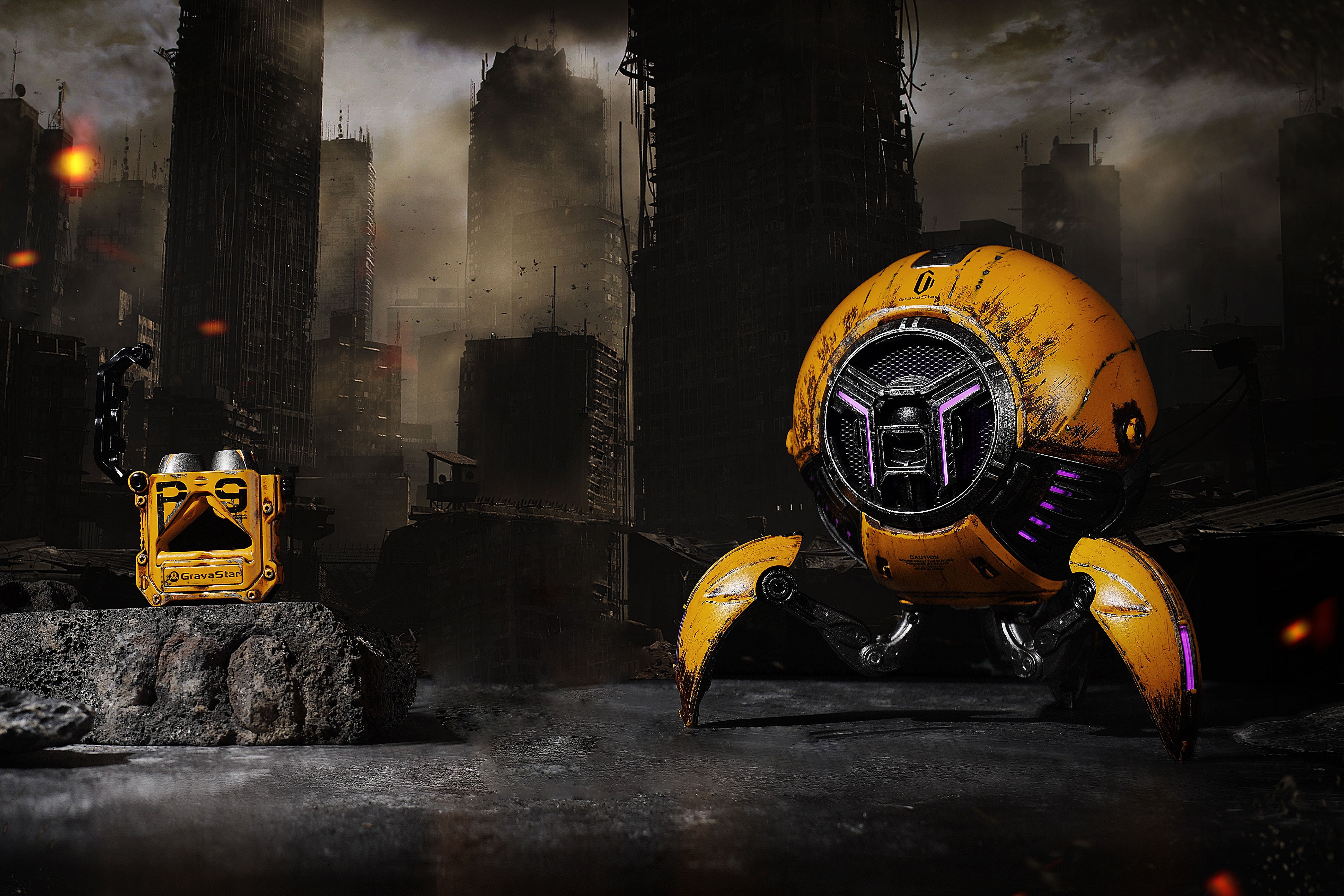 GravaStar War-Damaged Yellow Special Bundle