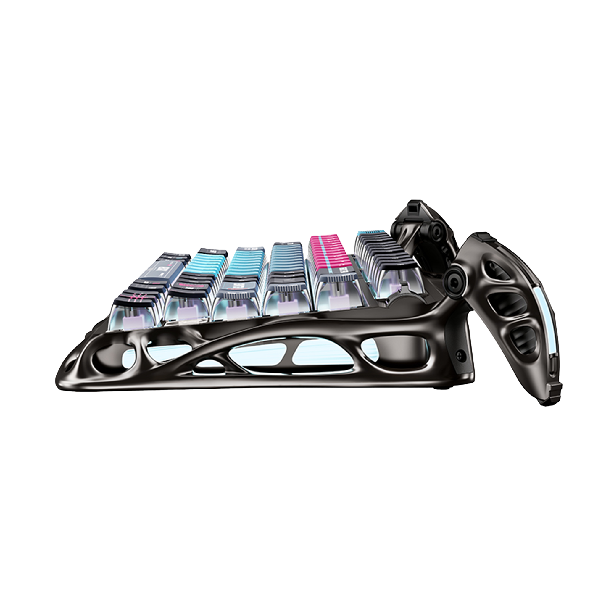Gravastar Mercury V75 Pro Gaming Keyboard - Cyberpunk