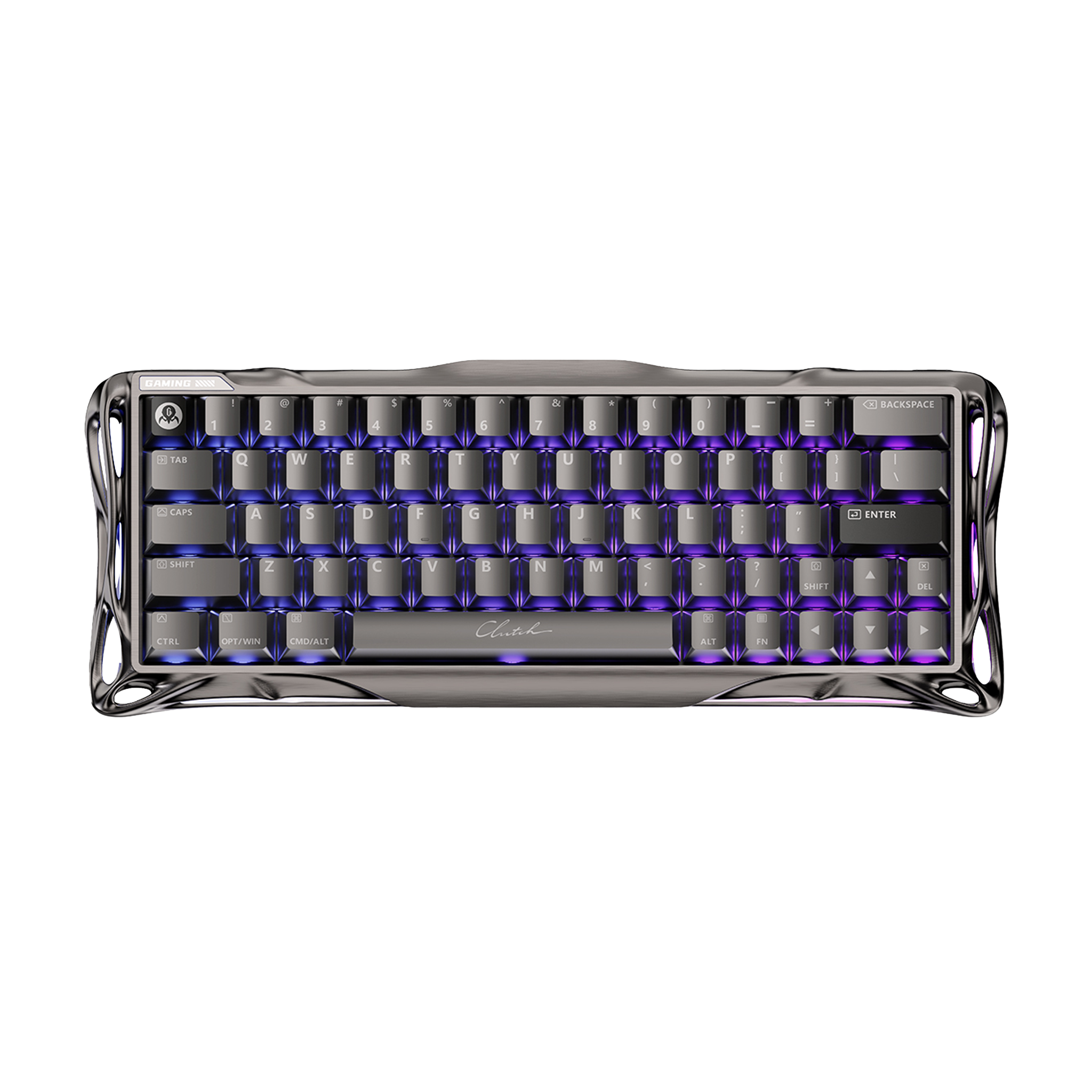 Gravastar Mercury V60 Pro Gaming Keyboard - Gunmetal