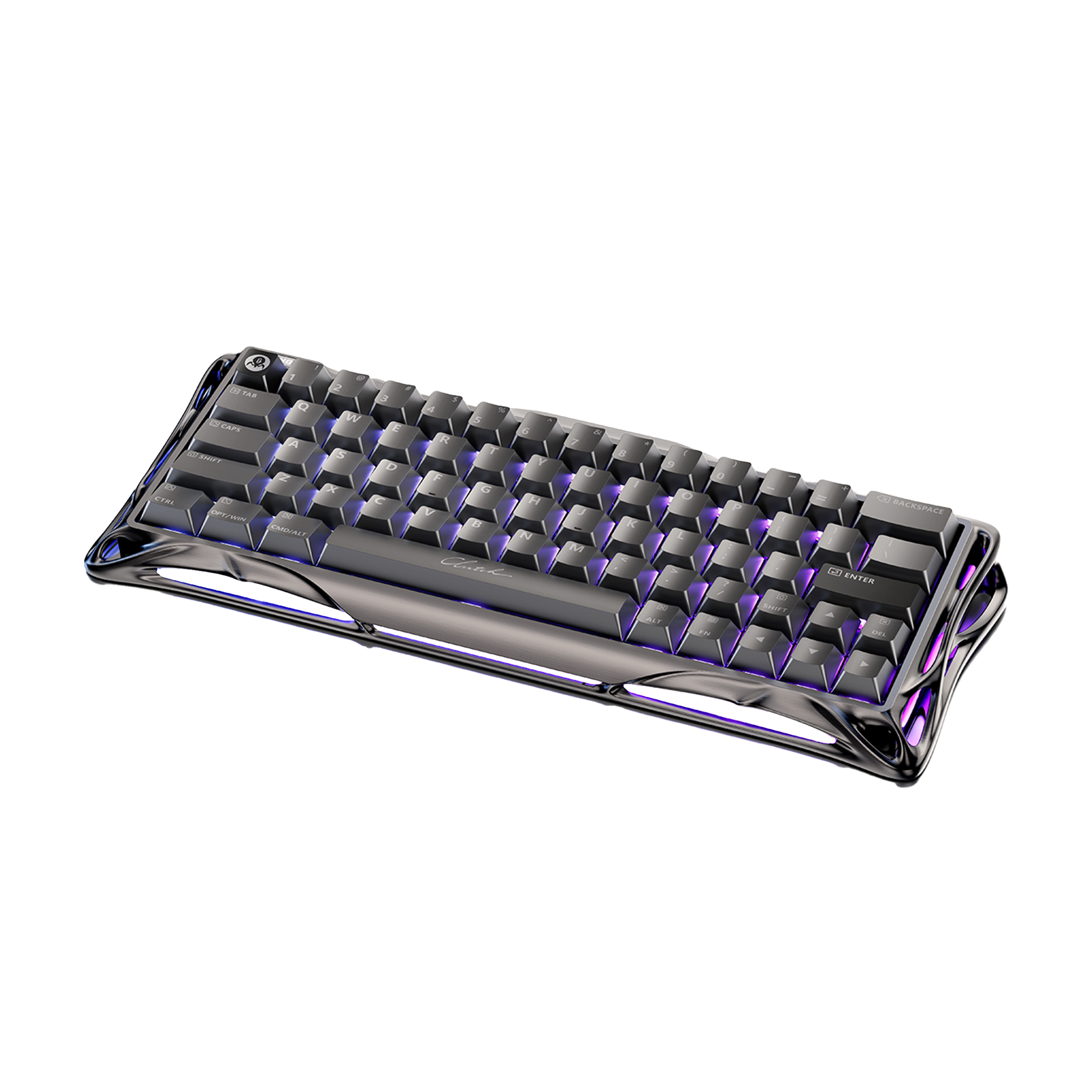Gravastar Mercury V60 Pro Gaming Keyboard - Gunmetal