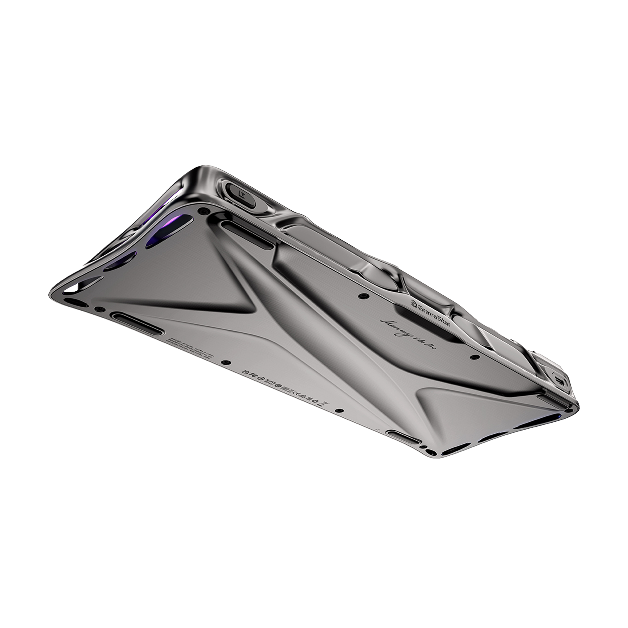 Gravastar Mercury V60 Pro Gaming Keyboard - Gunmetal