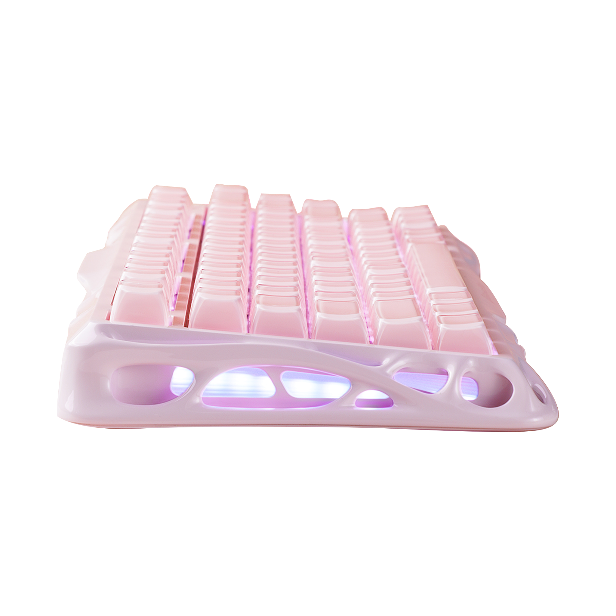 GravaStar Mercury K1 Gaming Keyboard - Sakura Pink