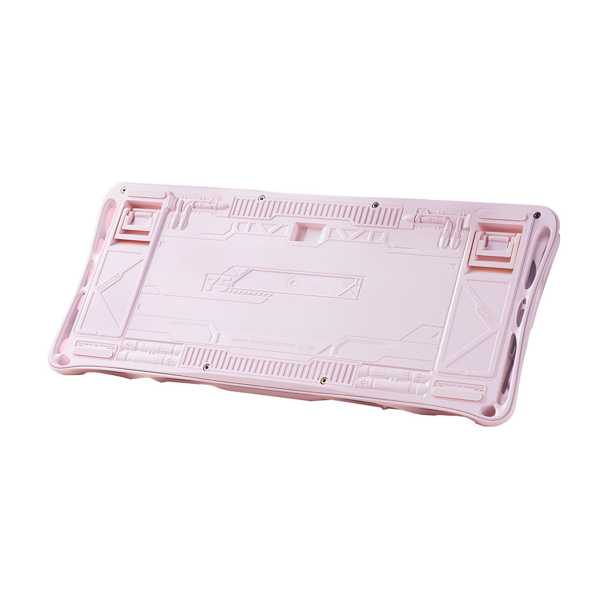 GravaStar Mercury K1 Gaming Keyboard - Sakura Pink