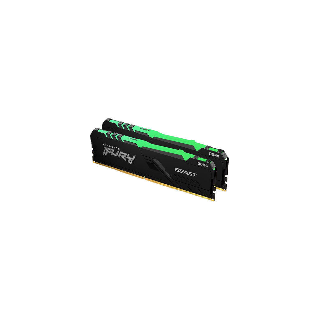 Kingston Fury Beast DDR4 RGB Memory 16GB (16X1) 3600MHZ CL18