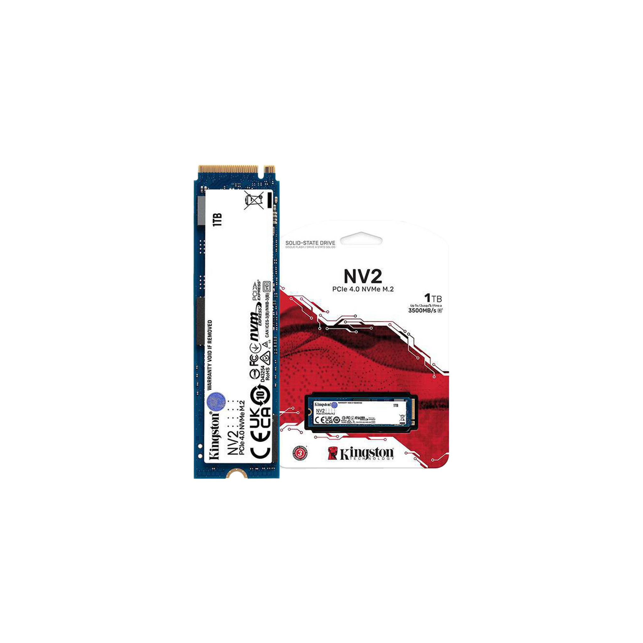 Kingston NV2 PCIe 4.0 NVMe M2 2280 SSD