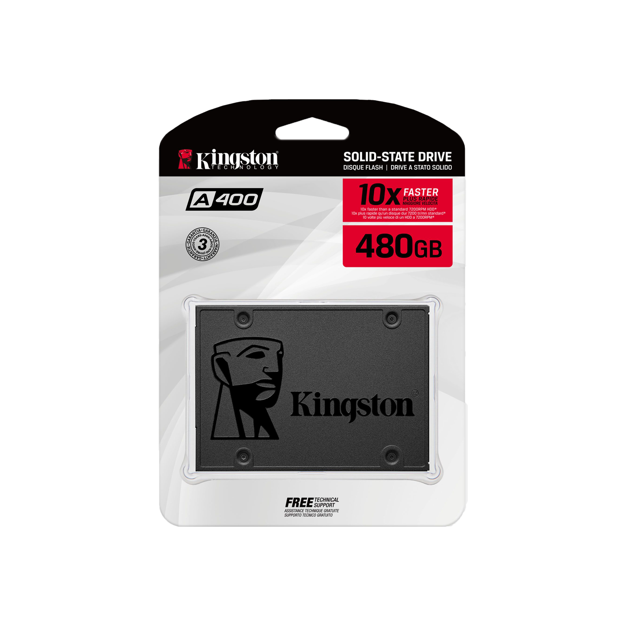 Kingston 480GB A400 SATA3 2.5 SSD