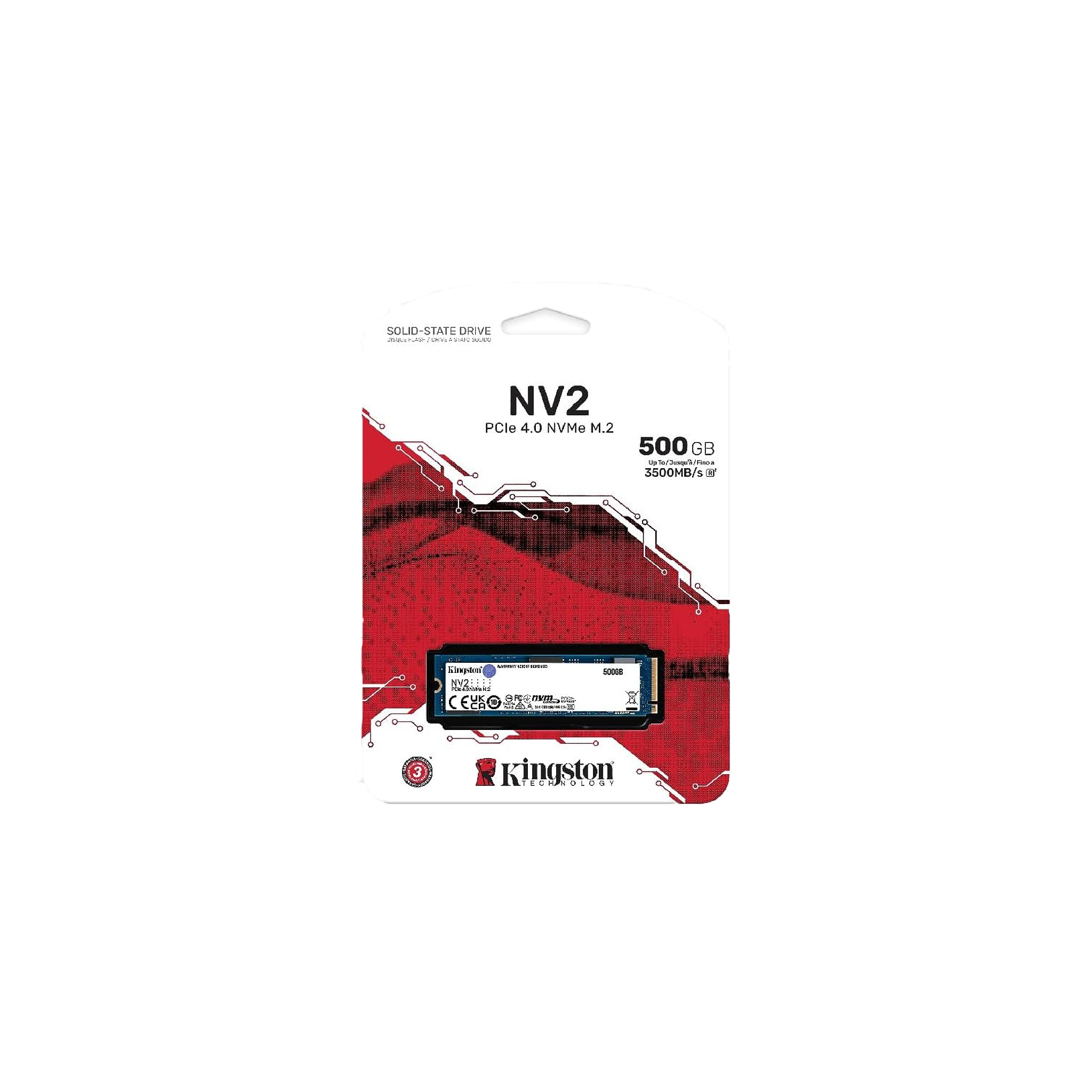 Kingston NV2 PCIe 4.0 NVMe M2 2280 SSD