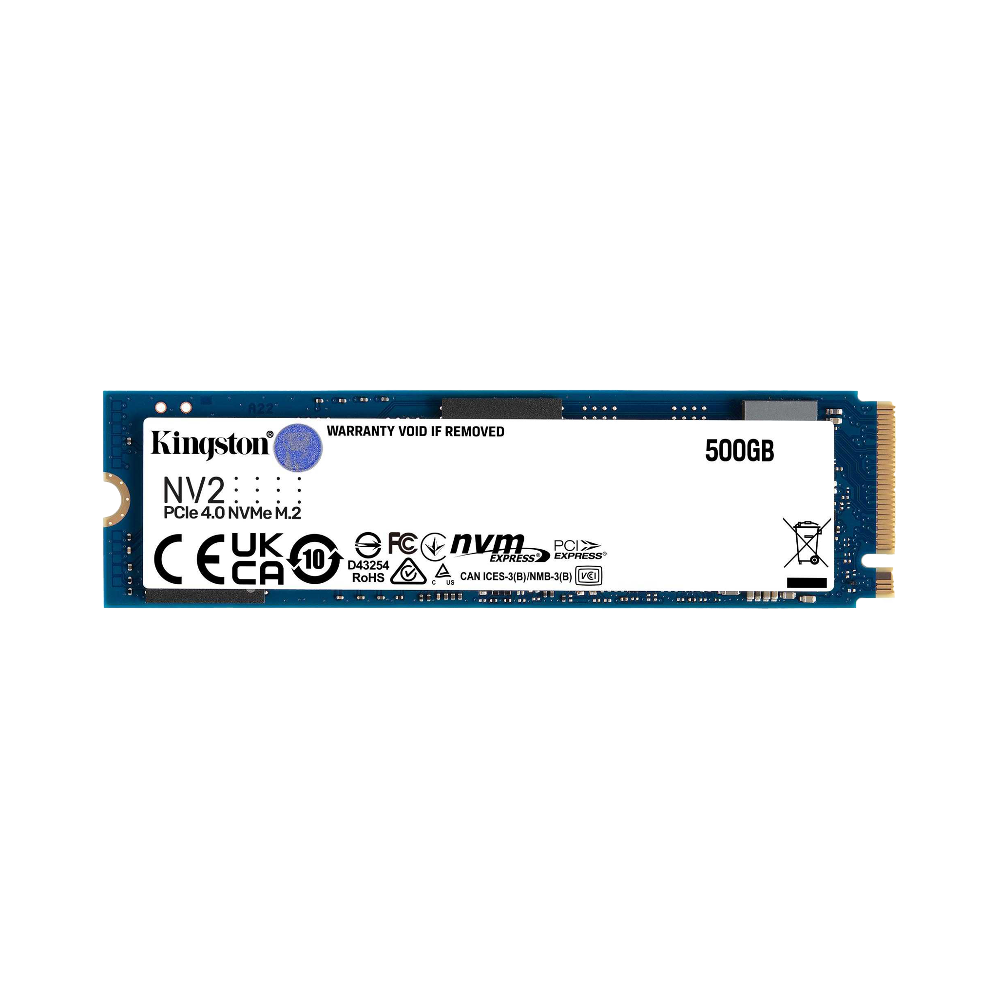 Kingston NV2 PCIe 4.0 NVMe M2 2280 SSD