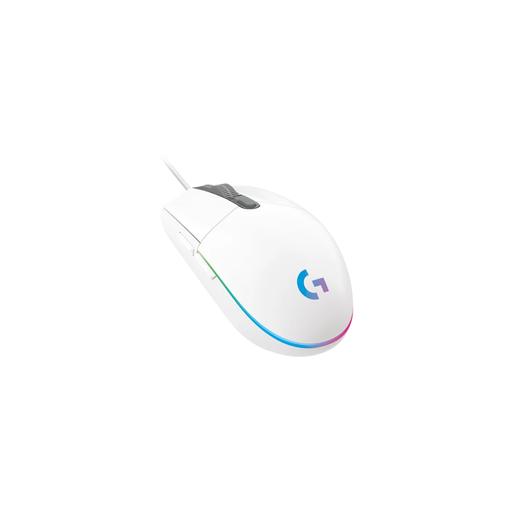 Logitech G102 Lightsync-White-USB Mouse