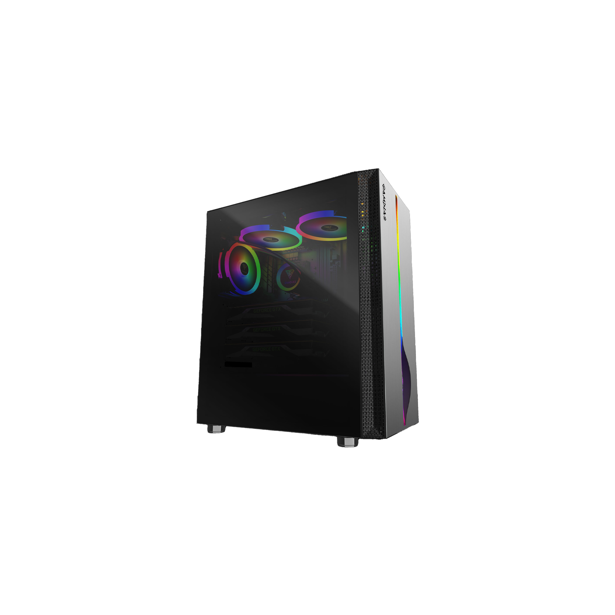 Gamdias MARS M1 Tempered Glass Gaming Case