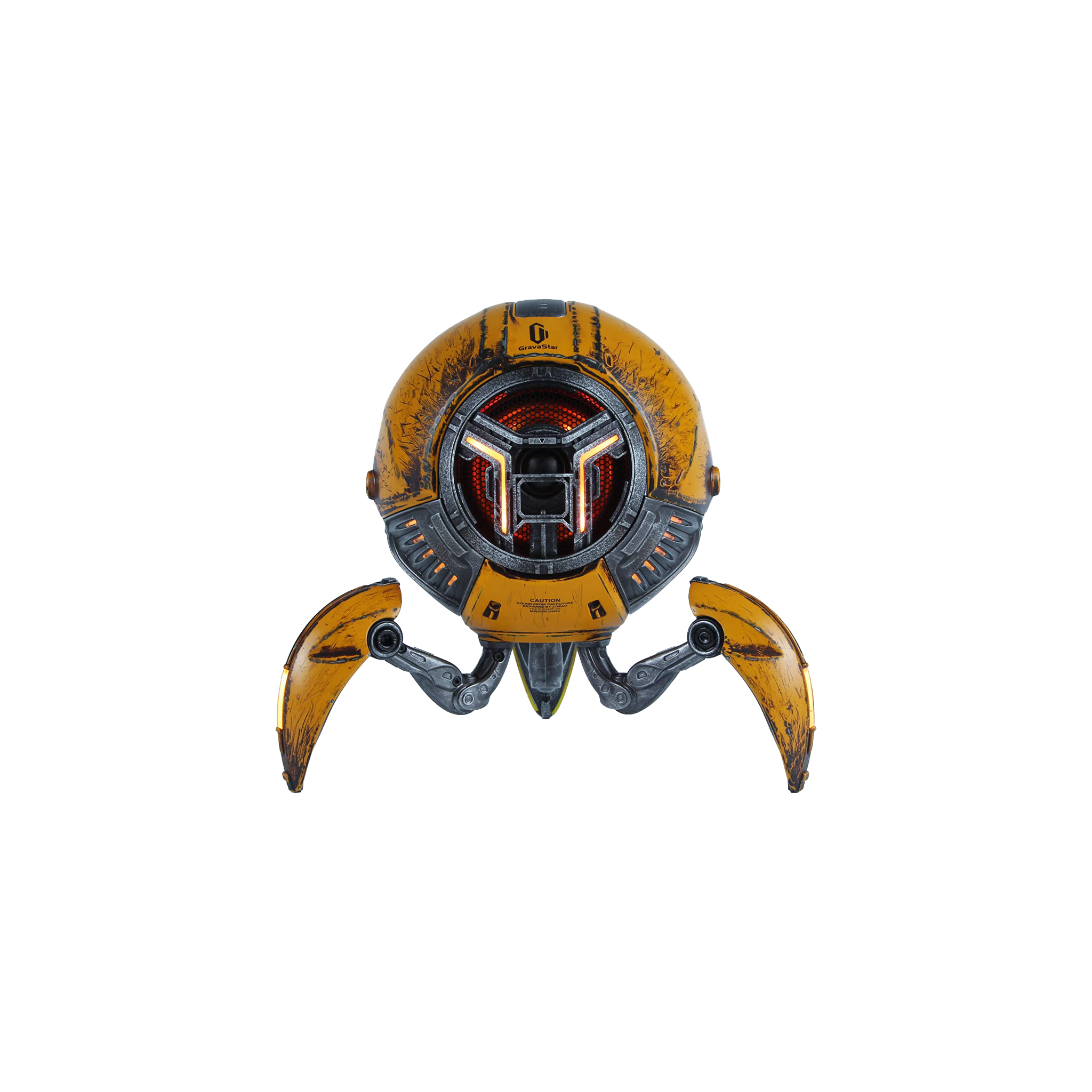 GravaStar Mars Pro Bluetooth Speaker (War Damaged Yellow)