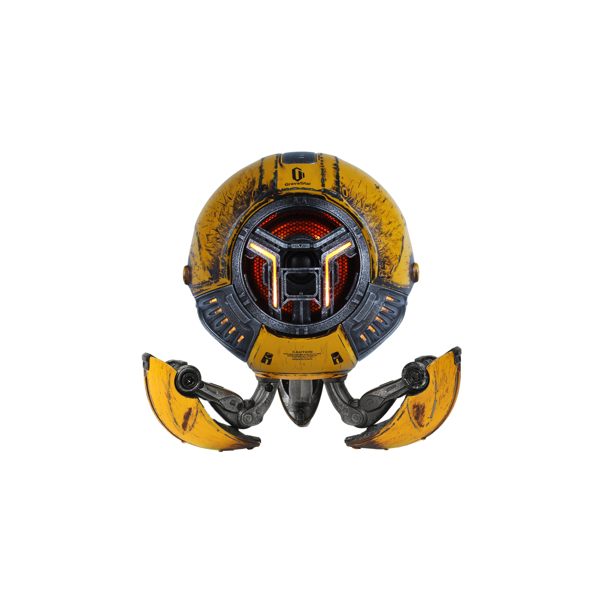 GravaStar Mars Pro Bluetooth Speaker (War Damaged Yellow)