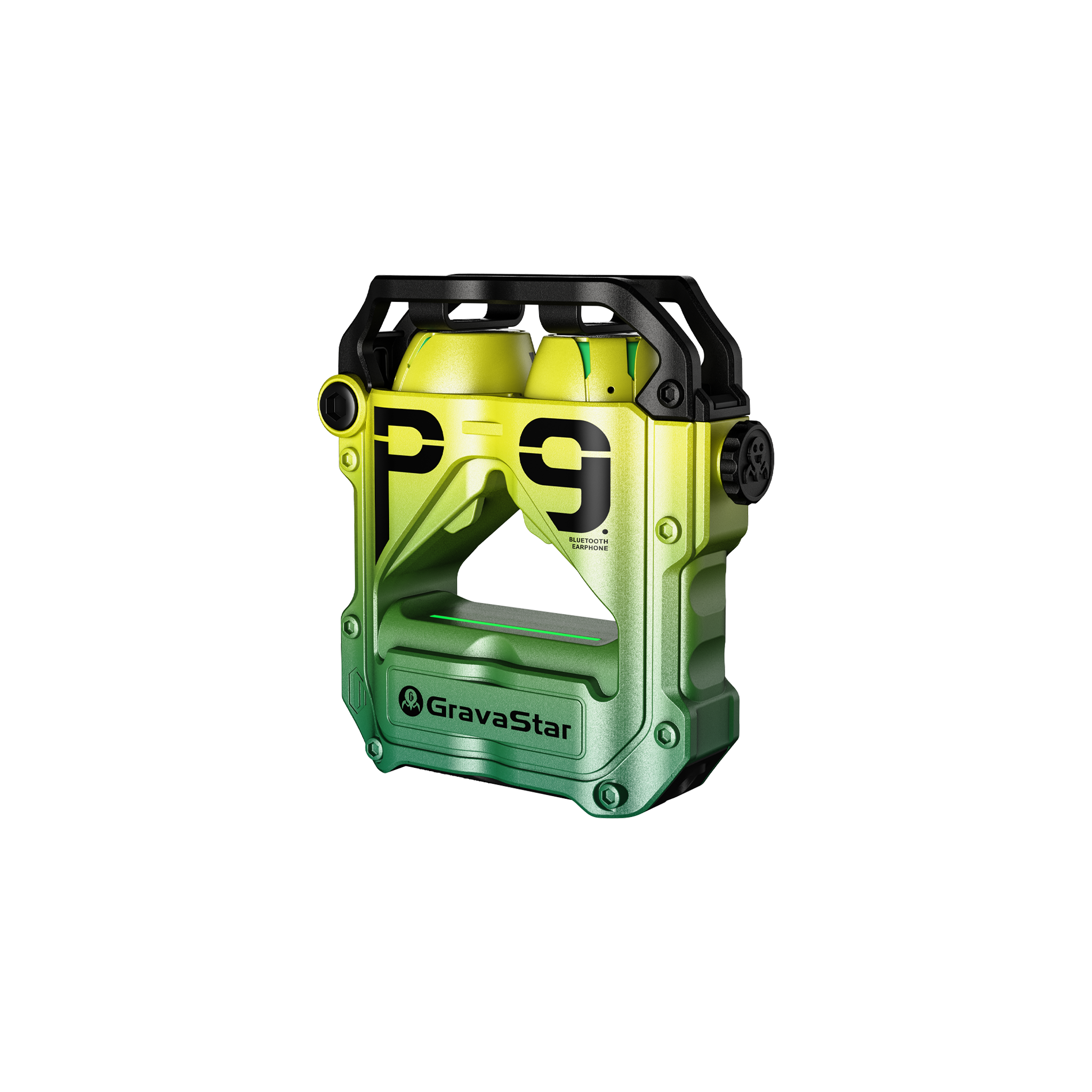 GravaStar Sirius Pro P9 Earbuds (Neon Green)