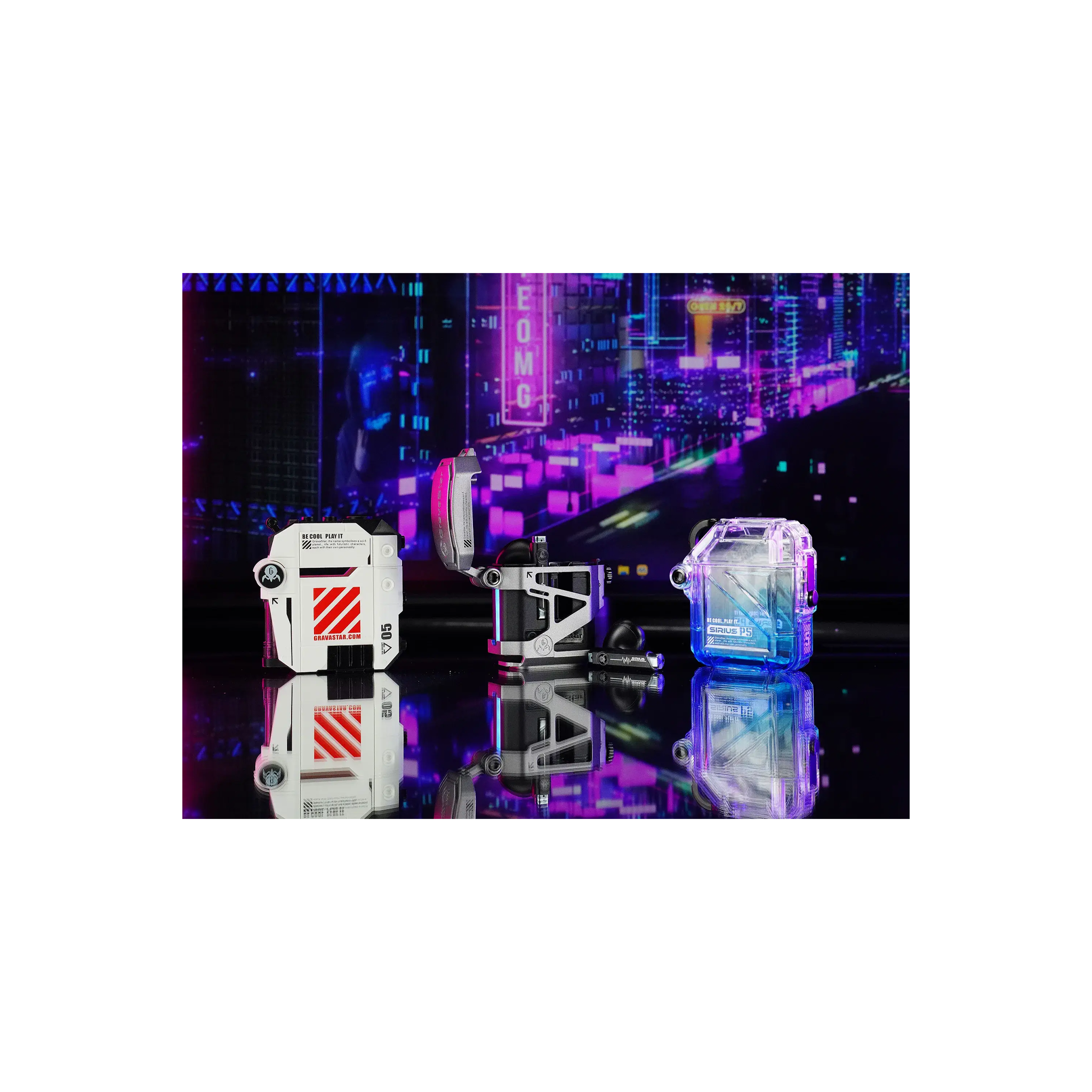 GravaStar Sirius P5 Earbuds(Combo 3 cases in 1)