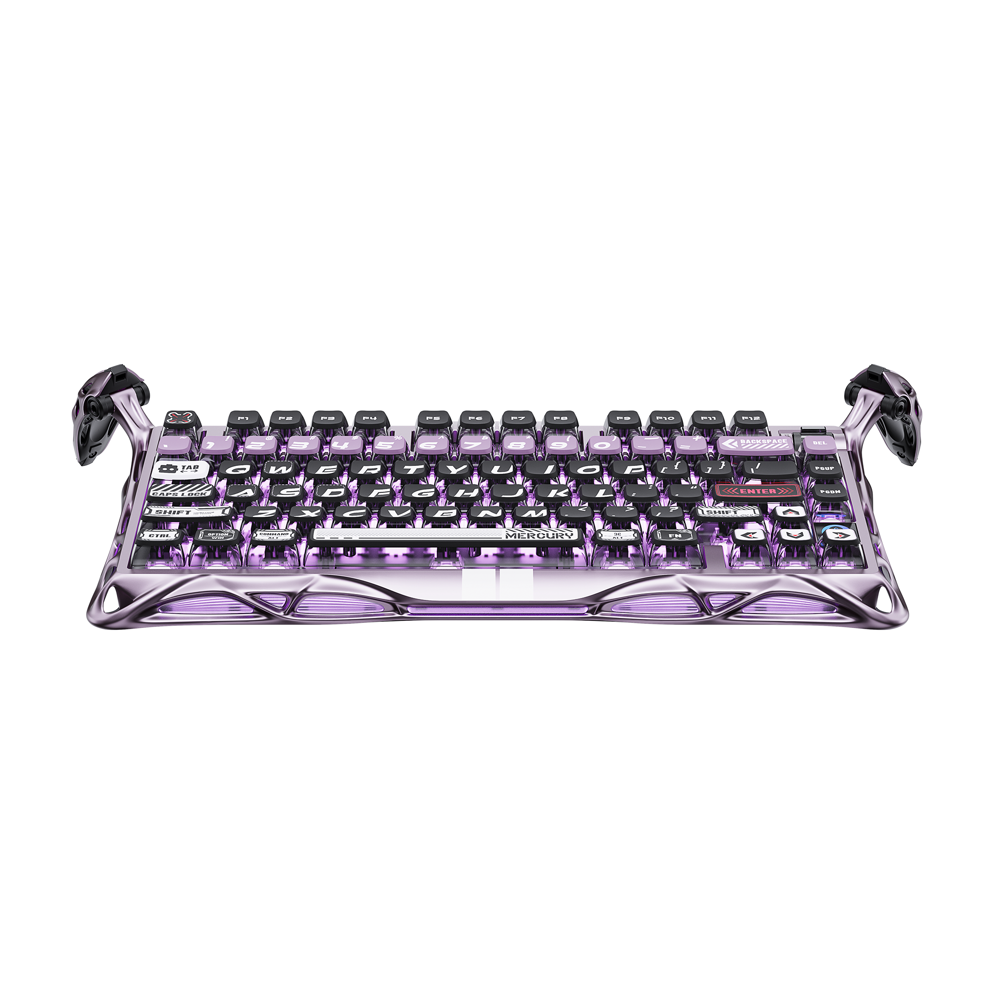 Gravastar Mercury V75 Pro Gaming Keyboard - Iron Purple
