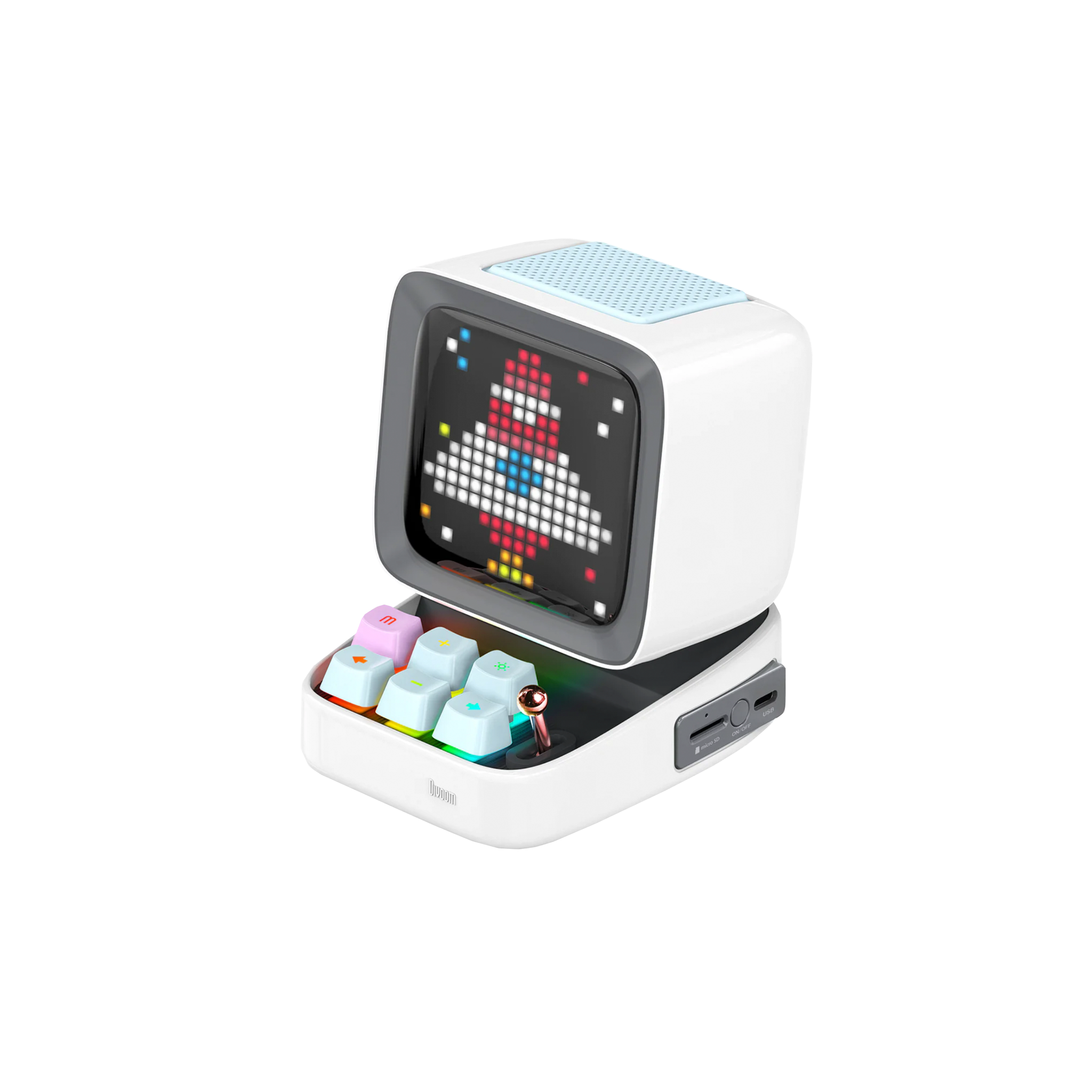 Divoom Ditoo Plus - Ditoo Pixel Art Bluetooth Speaker