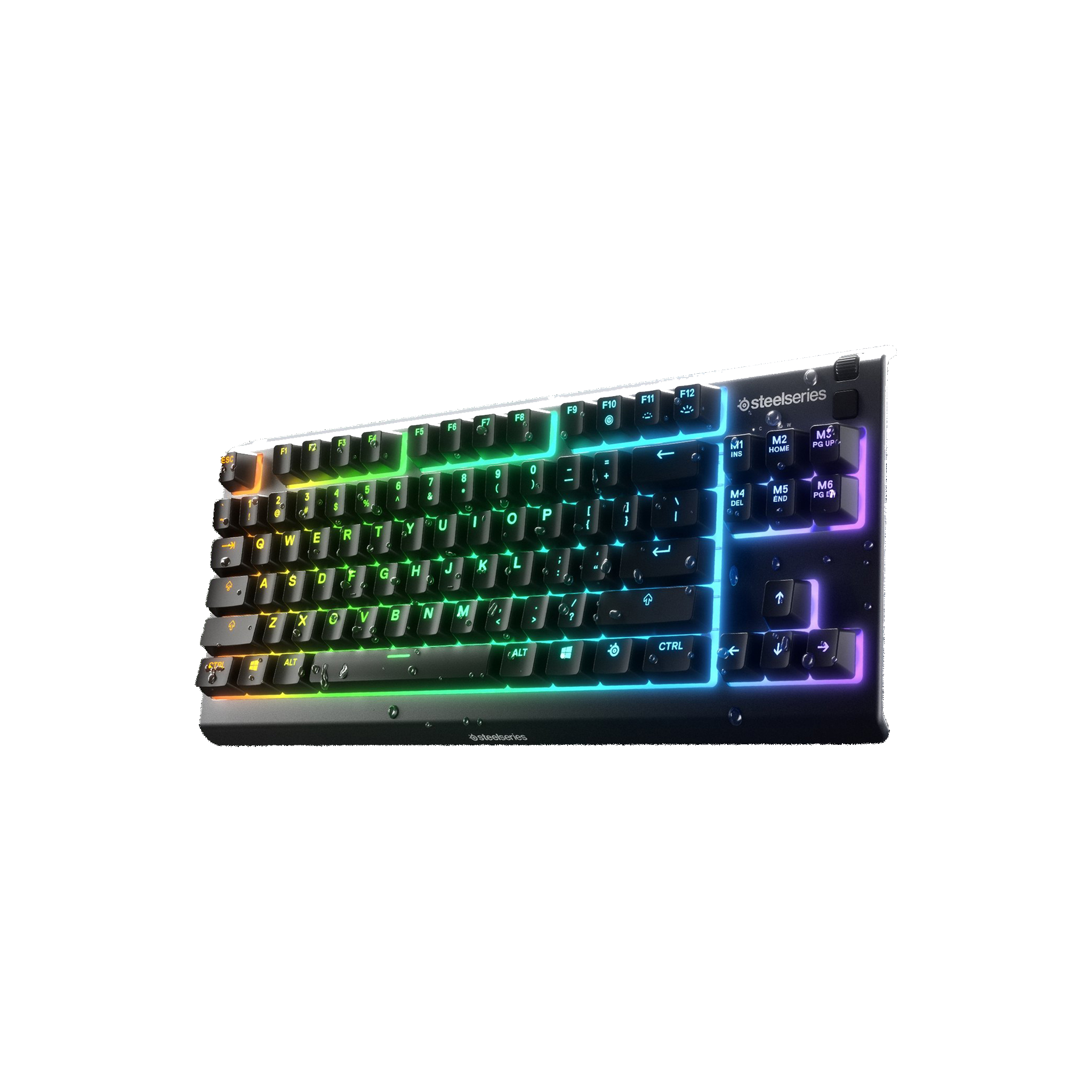 SteelSeries Apex 3 TKL - RGB Tenkeyless Compact Esports Form Factor