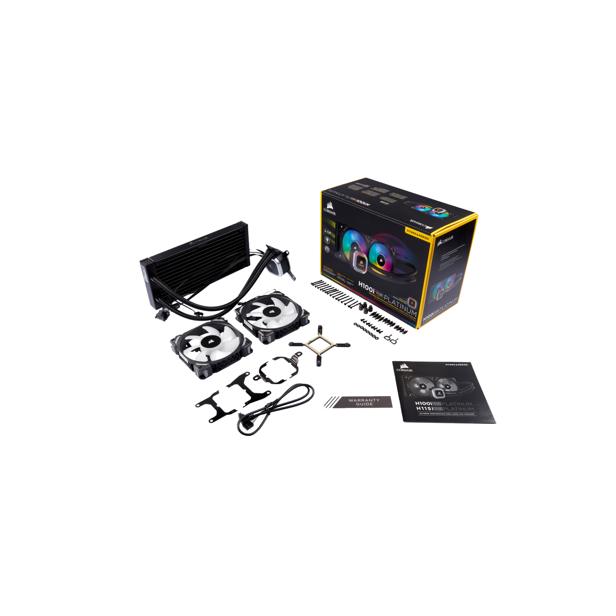 Corsair Hydro Series H100i RGB Platinum CPU Cooler