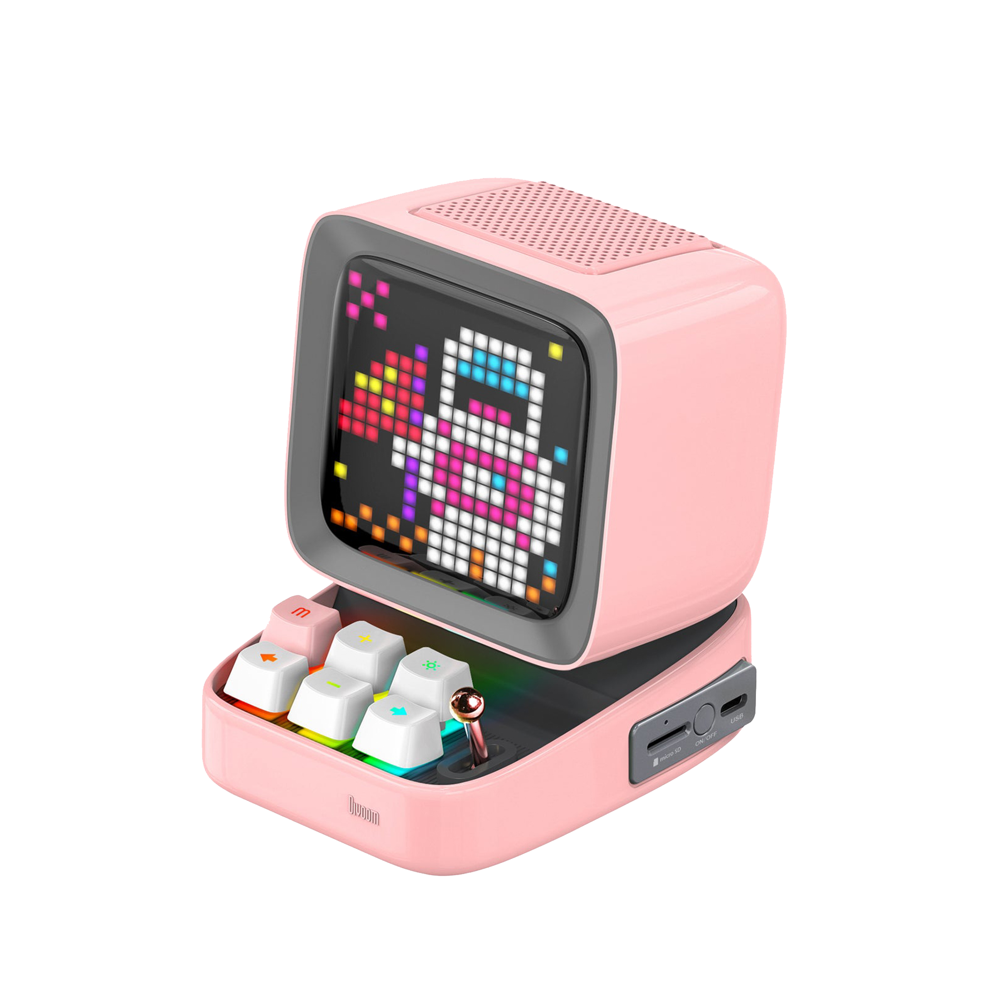 Divoom Ditoo Plus - Ditoo Pixel Art Bluetooth Speaker
