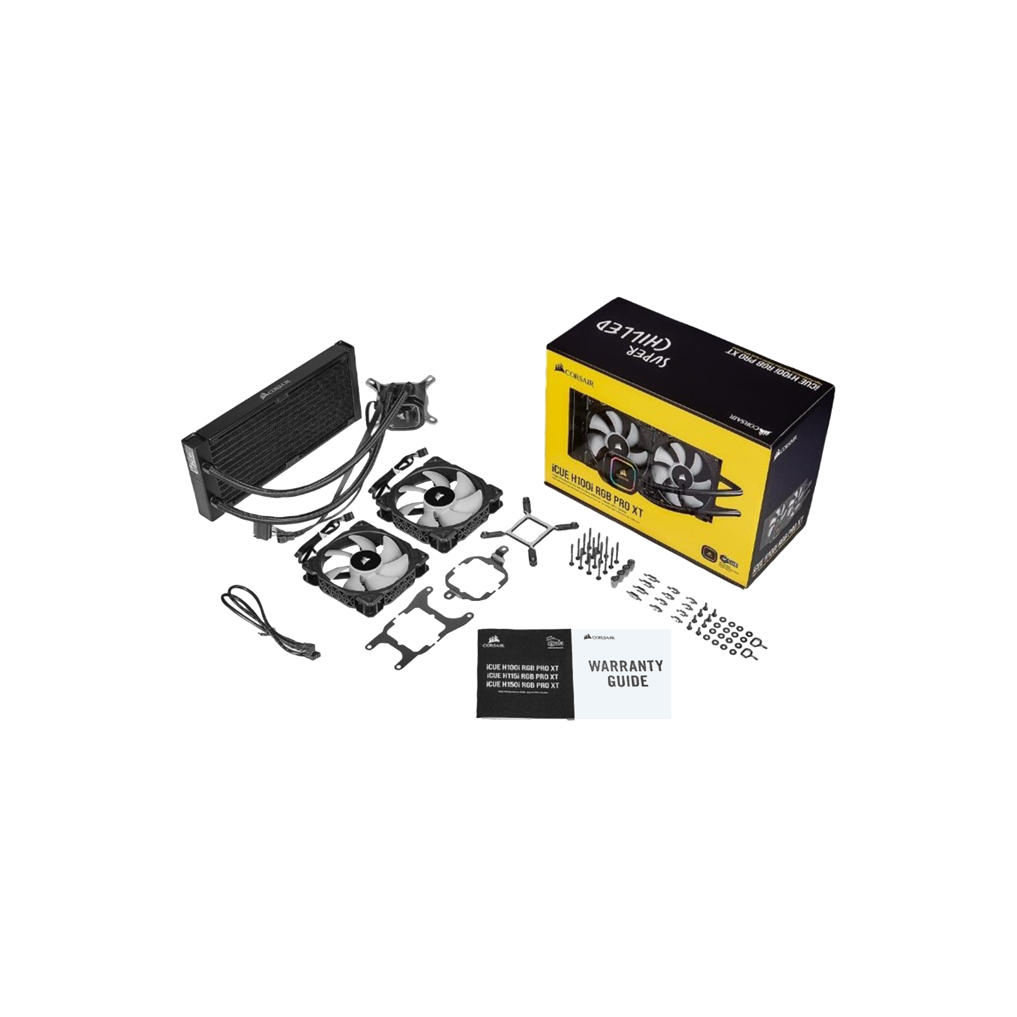 CORSAIR iCUE H100i RGB PRO XT CPU Cooler