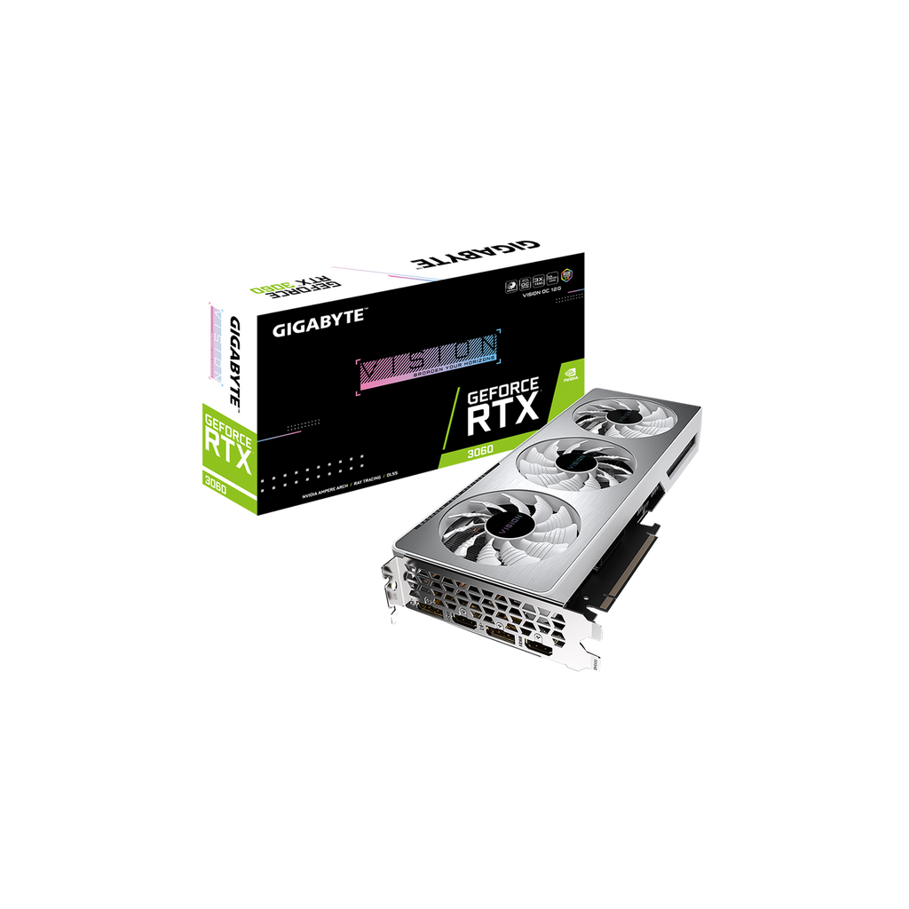 Gigabyte GeForce RTX 3060 Vision OC V2 LHR 12 GB GDDR6