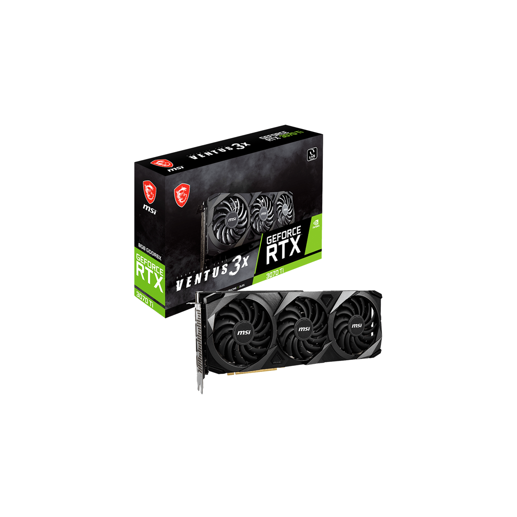 MSI GeForce RTX 3070 Ti Ventus 3X 8GB OC
