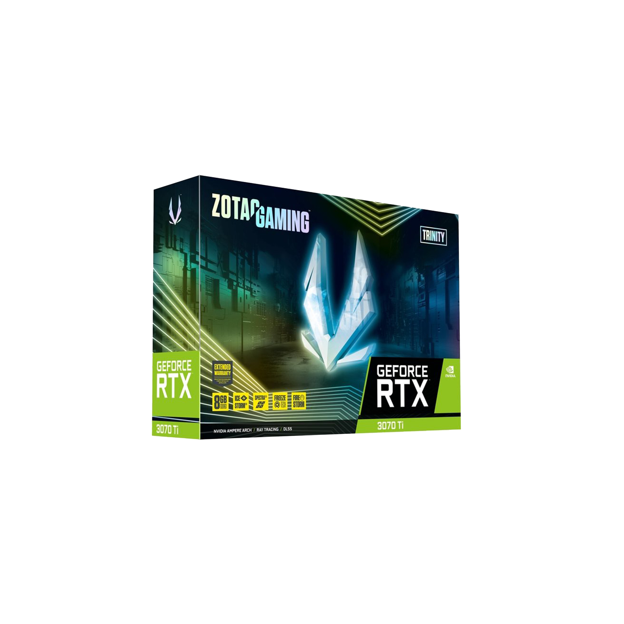 Zotac GeForce RTX 3070 TI Trinity OC 8GB GDDR6X PCI-Express Graphics Card